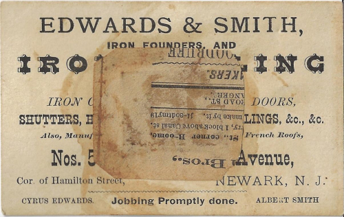 Photo tiny matted back_0001