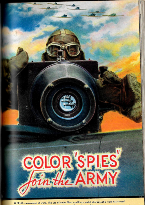 Camouflage aerial recon