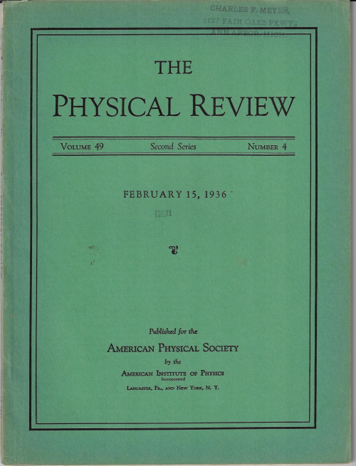 PR 1936 Rabi NMR paper