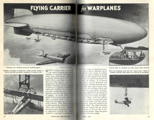 Pop Mech 1942 May diribible cross section