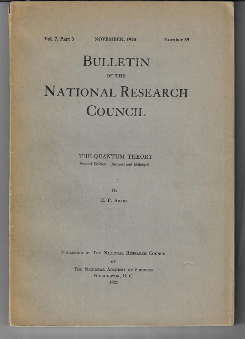 Adams quantum theory Adams quantum theory