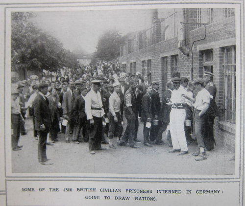 WWI POW civilians Ruhleben _2_ detail
