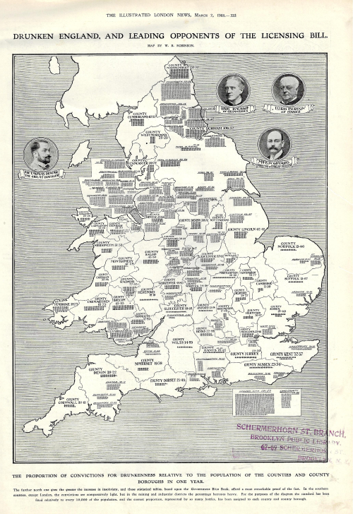 Maps Drunken England and Wales