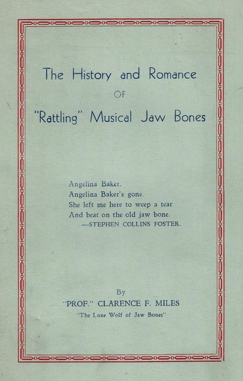 Books cover rattling jaw bones