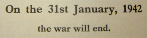 Books astrology WWII war will end