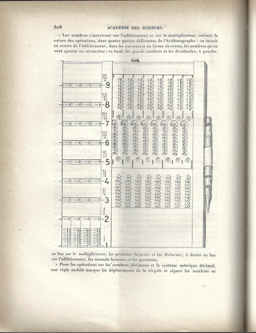 Calculator Troncet 1903