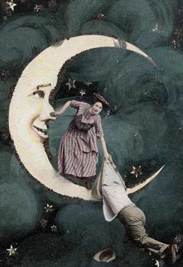 Moon Man falling off Moon Man falling off