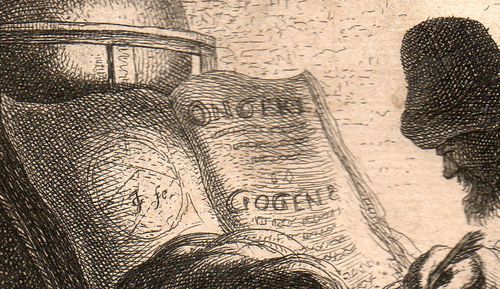 Etching man in study111