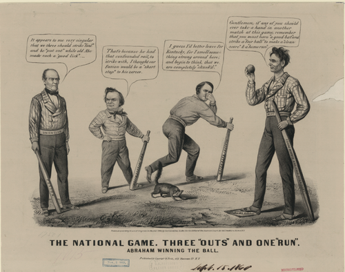 Lincoln base ball b_ Lincoln base ball b_