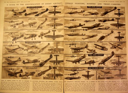 Graphic Display ID German Fighters
