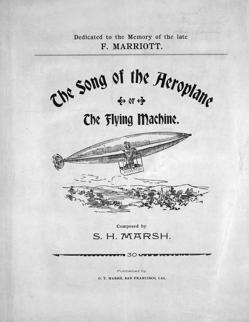Aeroplane song of teh 1897 Aeroplane song of teh 1897