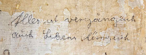 El-De House inscription