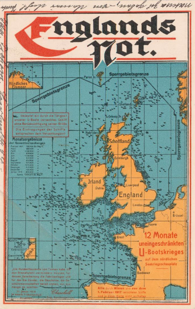 Maps persuasive U-boat