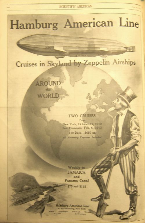 Scientific American Zeppelin Uncle Sam single