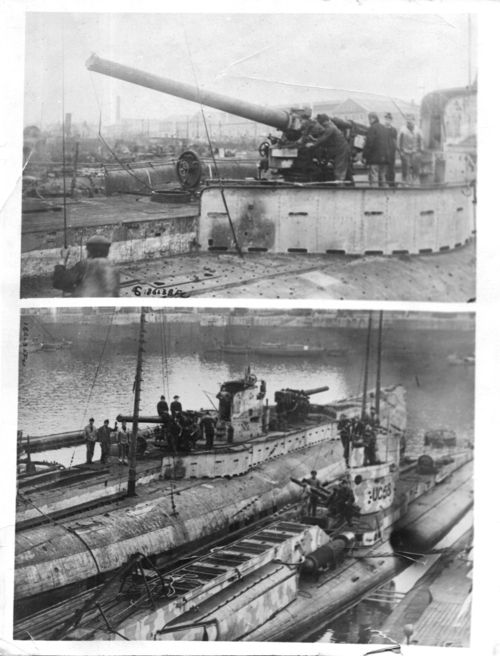 WWI Surrendered U Boats France092 WWI Surrendered U Boats France092