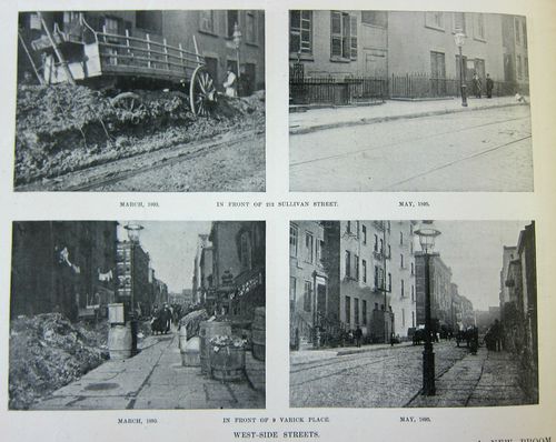 NYC Street before and after 3 of 4