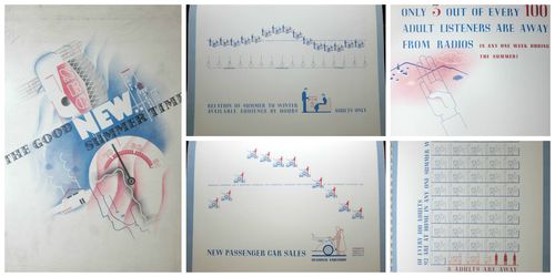 Dataviz radio montage