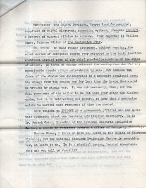 UNIVAC Coker545 UNIVAC Coker545