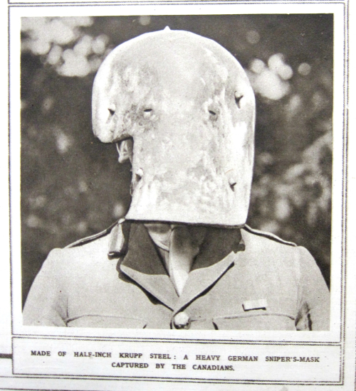 WWI pROJECT sniper mask