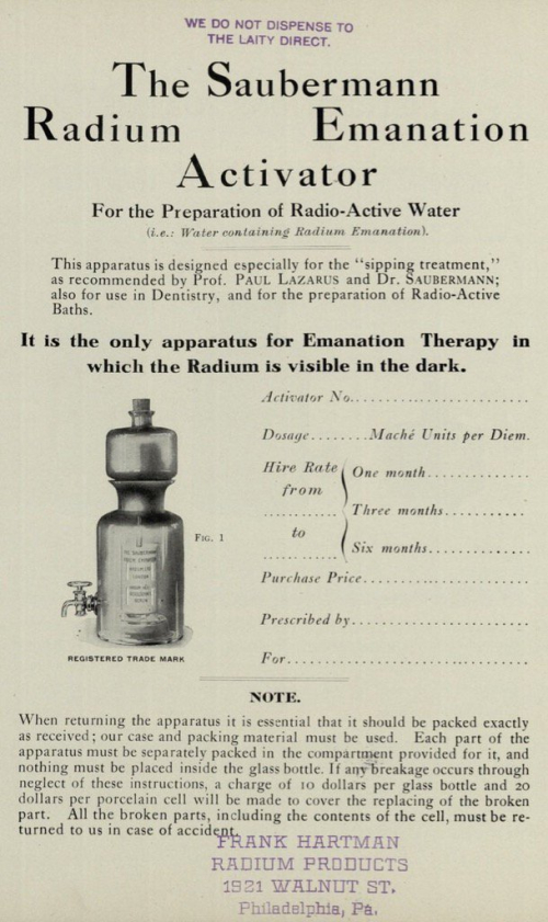 Radium Emanation