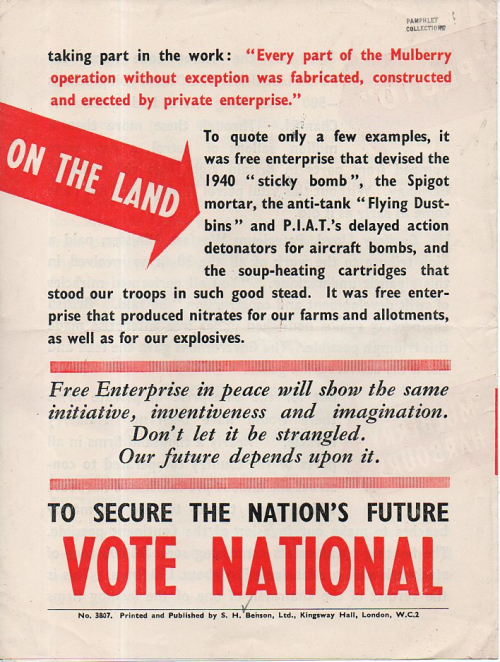 British political pamphlets fido707