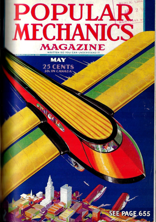 Pop mech pulsating wings 1934