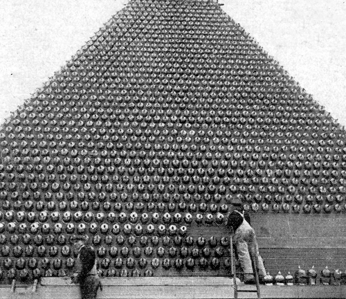 WWI Project Hun Helmet 1919 detail WWI Project Hun Helmet 1919 detail