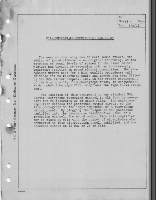 RCA Photophone Recording Sysytem 1932 _4__0008
