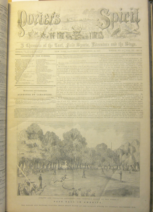 Spirit of times baseball full page