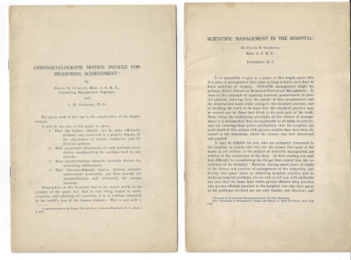 Gilbreth paper