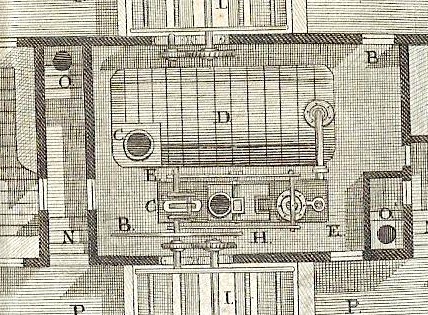 Annalen 1816 steamboat detail