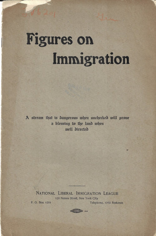 Immigration League 1902