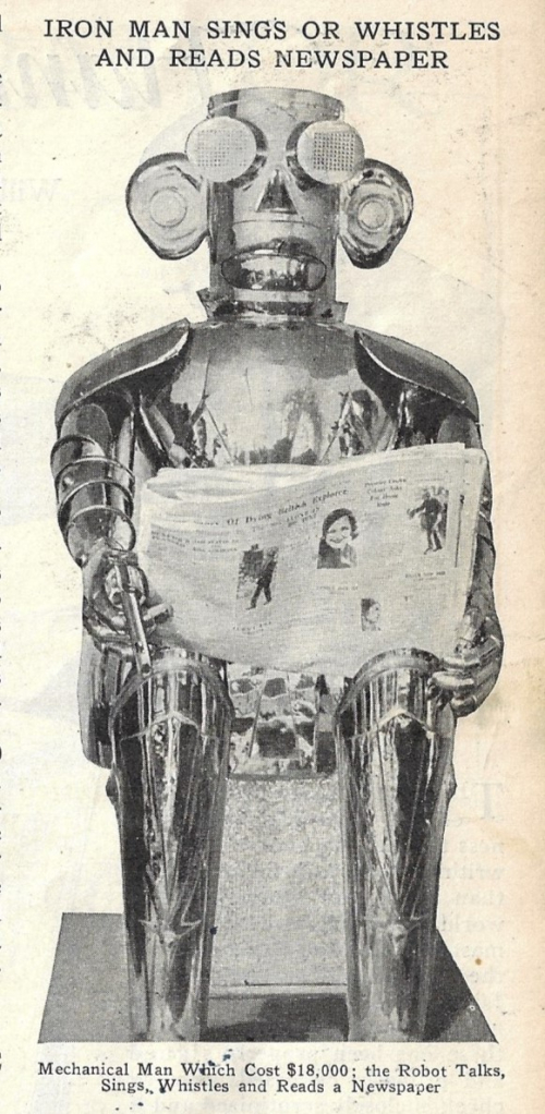 Pop Mech 1932 robot mechanized iron man _3_