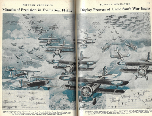 Pop Mech 1932 air force formations 