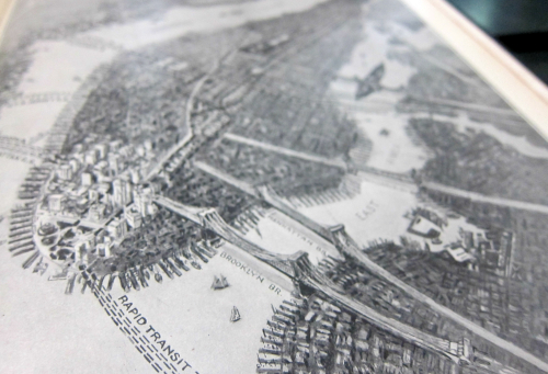 NYC Sci Am map 3d detail NYC Sci Am map 3d detail