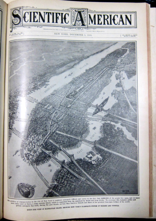NYC Sci Am map 3d detail NYC Sci Am map 3d detail