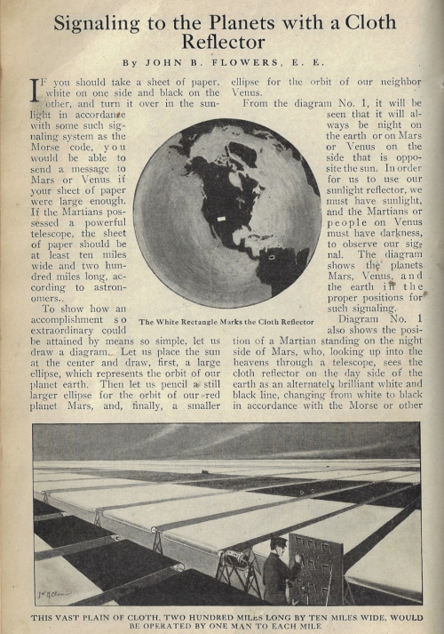 Illus World Morse Code to MArs