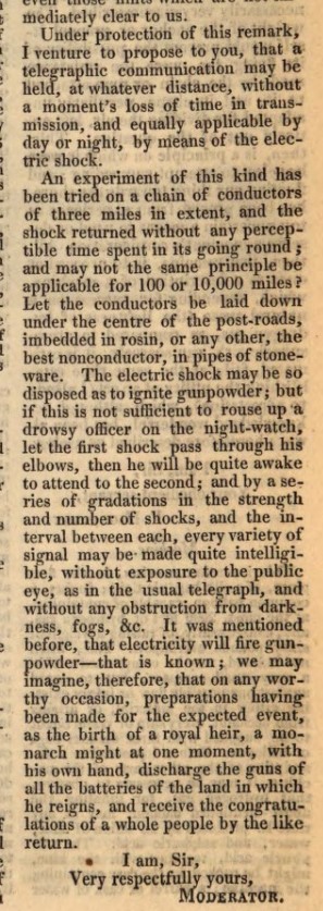 Electric shock Electric shock