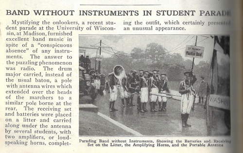 Pop Mech 1922 marching band