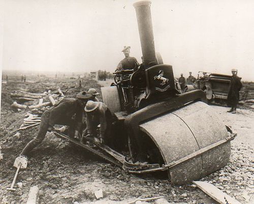 WWI steamroller full