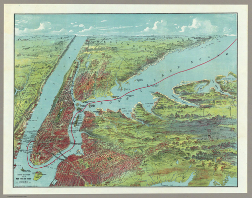 Brooklyn Birds Eye 1909