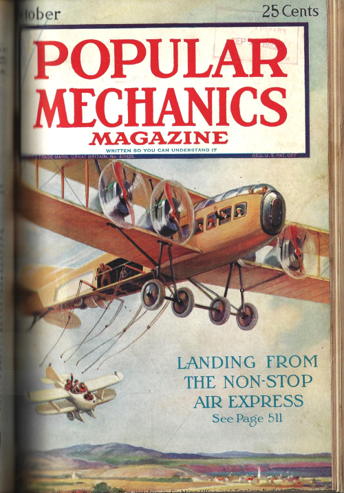 Pop Mech 1922 hang glider