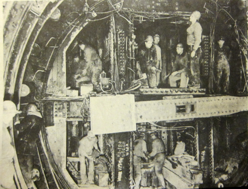 Chicago Subways in tunnel _1_ Chicago Subways in tunnel _1_