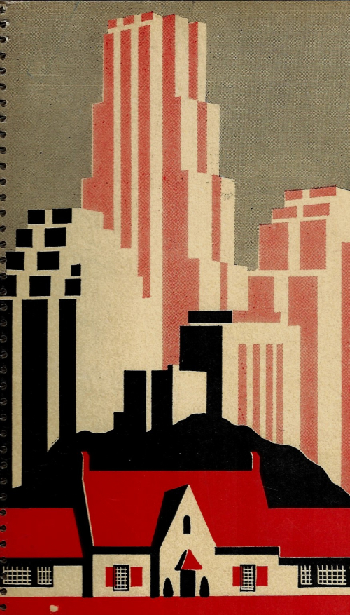 Books covers USG cityscape
