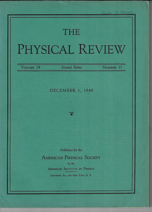 PR 1948 DW Alpher PR 1948 DW Alpher