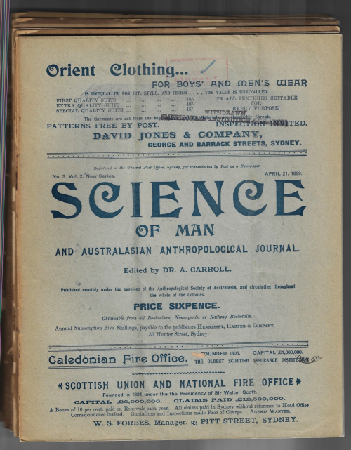 Science of Man Australia 