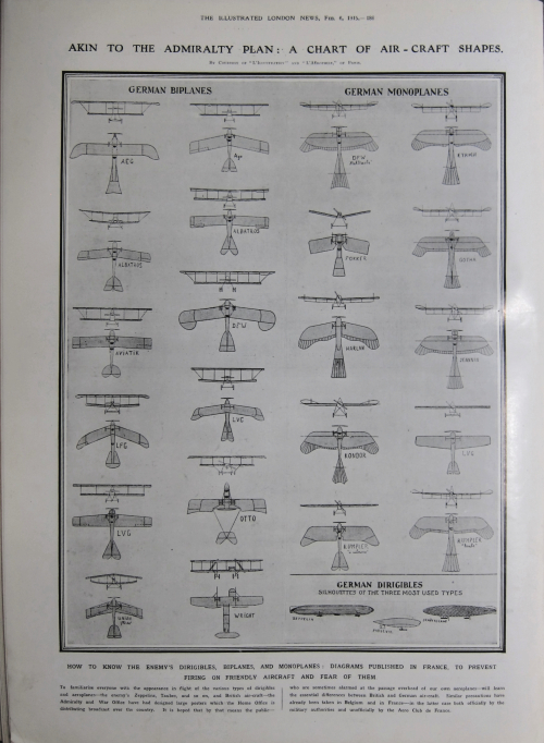 WWI German aircraft 1915