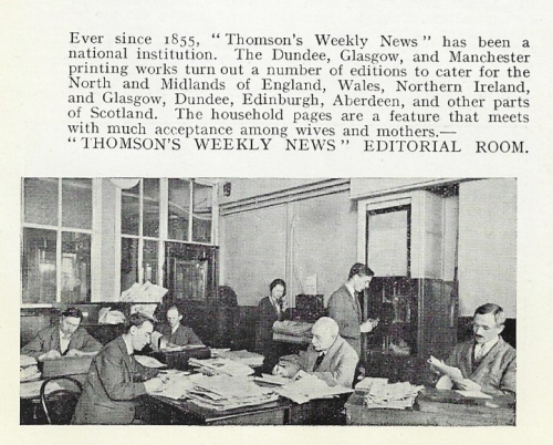 Thomsons publications _8_ end product