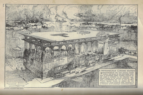 Pop Mech 1920 Airport city building