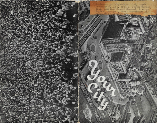 Books covers your city crowd detail